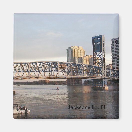 Downtown Jacksonville, Florida Magneet (Voorkant)