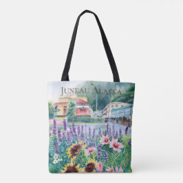Downtown Juneau Red Dog Saloon Canvas tas