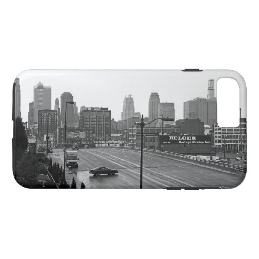 Downtown Kansas City iPhone 8/7 Plus Stevige Hoes (Achterkant (Horizontaal))