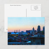 Downtown Kansas City, Missouri, op Sunset Briefkaart (Voorkant / Achterkant)