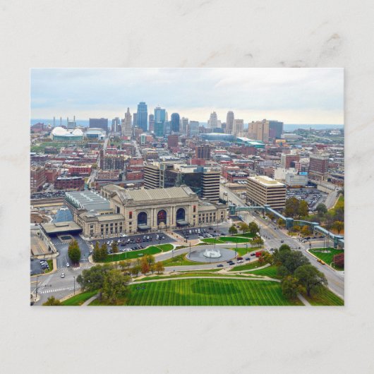 Downtown Kansas City, Missouri, Uitzicht Briefkaart (Voorkant)