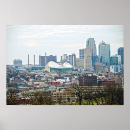 Downtown Kansas City, Missouri, Uitzicht Poster
