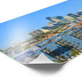 Downtown Kansas City, Missouri View Foto Afdruk (Hoek)