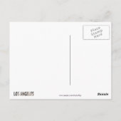 Downtown L.A. Briefkaart (Achterkant)