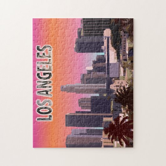 Downtown L.A. Legpuzzel (Verticaal)