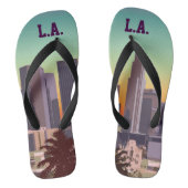 Downtown L.A. Teenslippers (Voetbed)