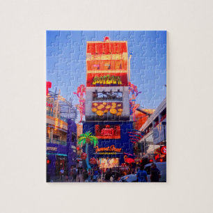 Downtown Las Vegas #2-2 Jigzaag Puzzle Legpuzzel
