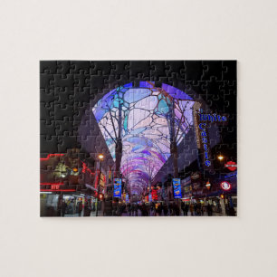 Downtown Las Vegas #3 Jigzaag Puzzle Legpuzzel