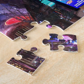 Downtown Las Vegas #6 Jigzaag Puzzle Legpuzzel (Zijkant)