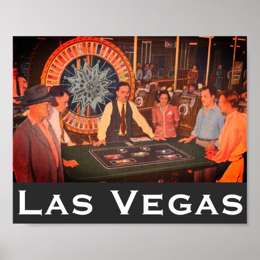 Downtown Las Vegas, Nevada  Casino Poster (Voorkant)