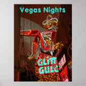 Downtown Las Vegas Nights Poster (Voorkant)
