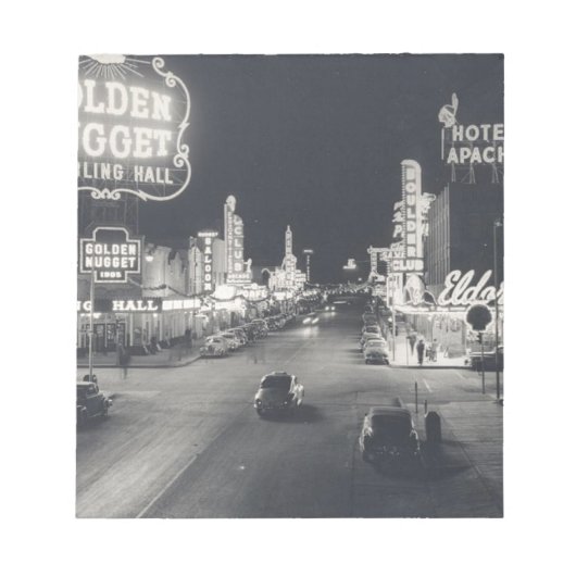 Downtown Las Vegas Notitieblok (Voorkant)