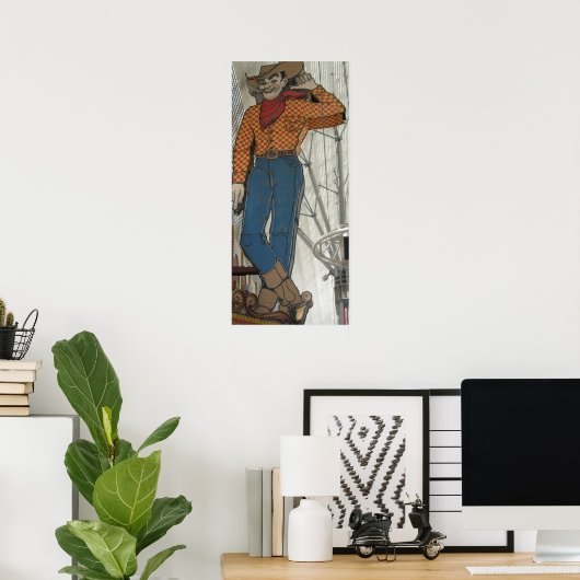 Downtown Las Vegas Poster (Thuiskantoor)