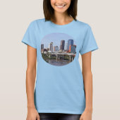 Downtown Little Rock Arkansas Vrouwen T-shirt (Voorkant)