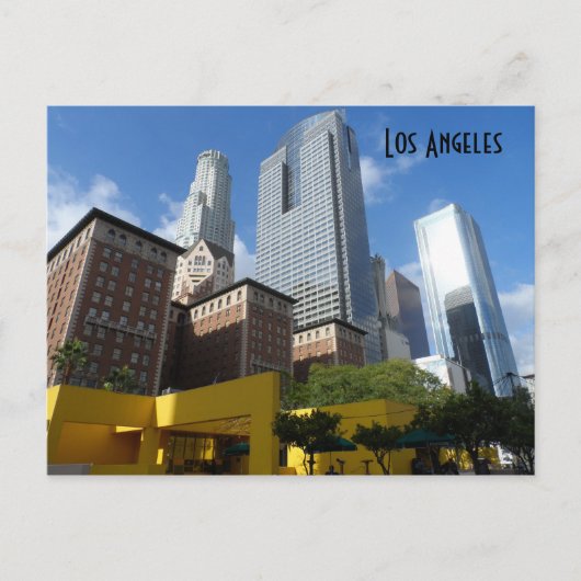 Downtown Los Angeles Briefkaart (Voorkant)