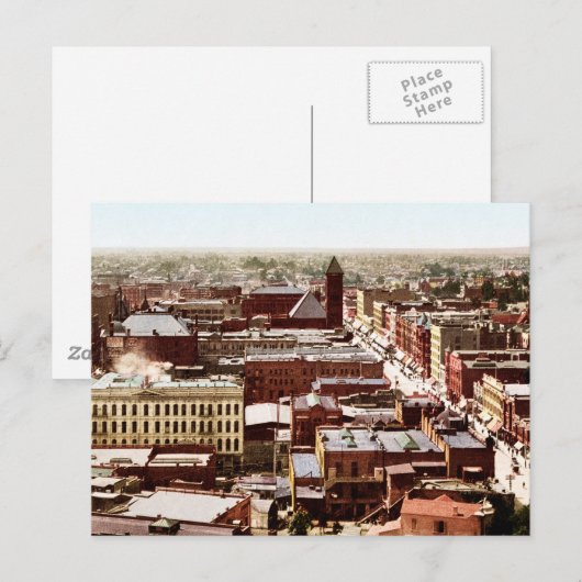 Downtown Los Angeles California Briefkaart (Voorkant / Achterkant)