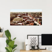 Downtown Los Angeles California Poster (Thuiskantoor)