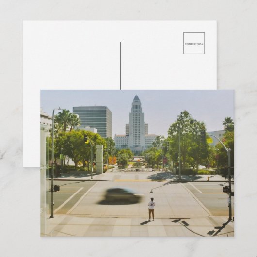 Downtown Los Angeles, Californië Briefkaart (Voorkant / Achterkant)