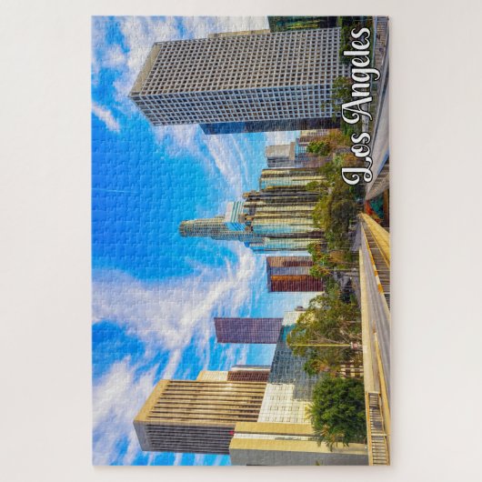Downtown Los Angeles, Californië, Verenigde Staten Legpuzzel (Verticaal)