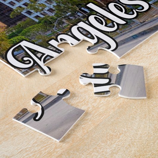 Downtown Los Angeles, Californië, Verenigde Staten Legpuzzel (Zijkant)