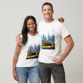 Downtown Los Angeles Skyline T-shirt (Unisex)