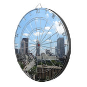 Downtown Louisville Dartbord (Voorkant Rechts)