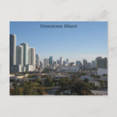 Downtown Miami Briefkaart (Voorkant)