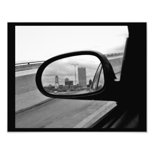 Downtown Milwaukee Foto Afdruk (Voorkant)