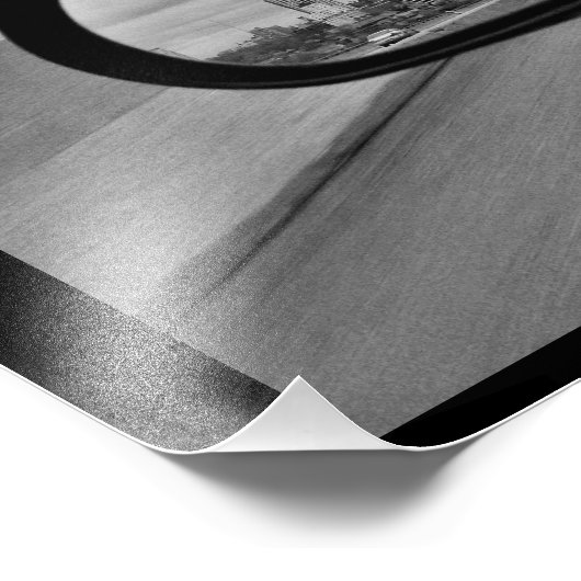 Downtown Milwaukee Foto Afdruk (Hoek)