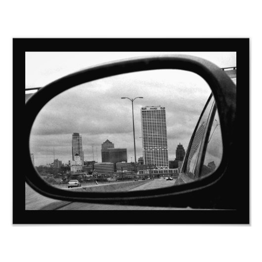 Downtown Milwaukee Foto Afdruk (Voorkant)