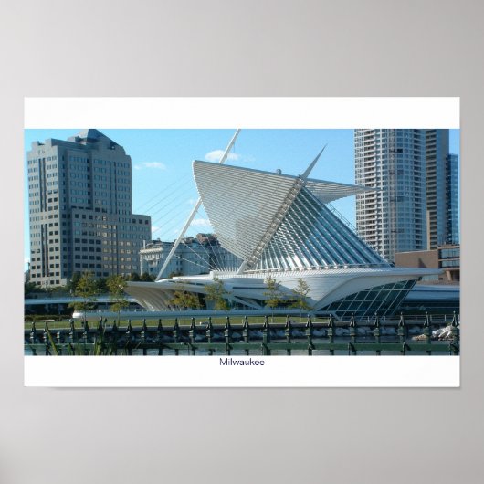 Downtown Milwaukee Poster (Voorkant)