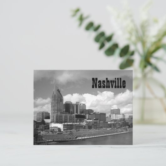 Downtown Nashville Briefkaart (Staand voorkant)