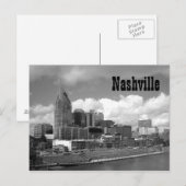 Downtown Nashville Briefkaart (Voorkant / Achterkant)