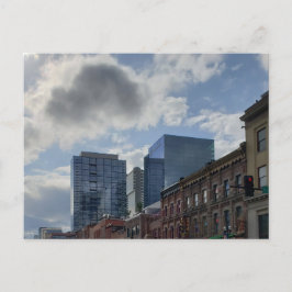 Downtown Nashville, Tennessee bij Music Row Briefkaart