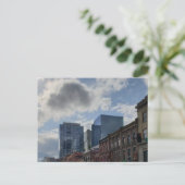 Downtown Nashville, Tennessee bij Music Row Briefkaart (Staand voorkant)