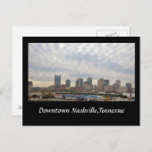 Downtown Nashville,Tennessee Briefkaart (Voorkant / Achterkant)
