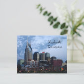 Downtown Nashville, Tennessee Briefkaart (Staand voorkant)