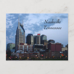 Downtown Nashville, Tennessee Briefkaart