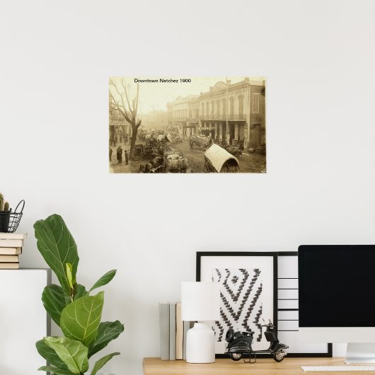Downtown Natchez Print (Thuiskantoor)