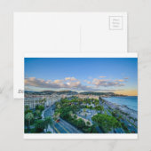 Downtown Nice, Frankrijk Briefkaart (Voorkant / Achterkant)