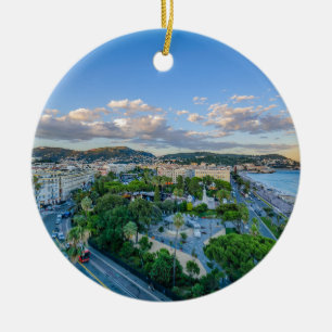 Downtown Nice, Frankrijk Keramisch Ornament