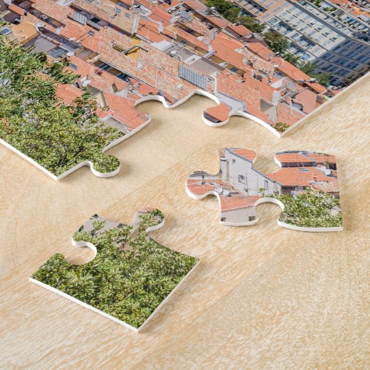 Downtown Nice, Frankrijk Legpuzzel (Zijkant)