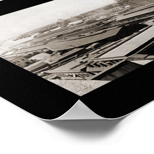 Downtown Norfolk, VA Foto 1919 Poster (Hoek)