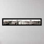 Downtown Norfolk, VA Foto 1919 Poster (Voorkant)