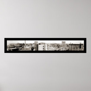 Downtown Norfolk, VA Foto 1919 Poster