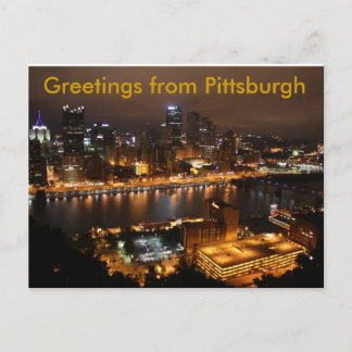 Downtown Pittsburgh, Greetings from Pittsburgh Briefkaart
