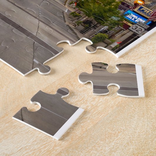 Downtown Port Washington WI Streetscape Legpuzzel (Zijkant)