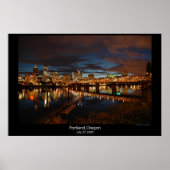 Downtown Portland, Oregon Poster (Voorkant)