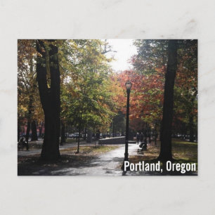 Downtown Portland, PSU Parkblocks Briefkaart
