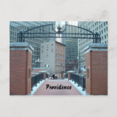 Downtown Providence Briefkaart (Voorkant)
